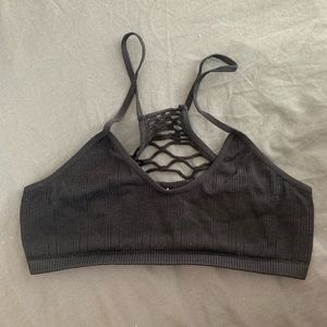 Black Free People Intimately Bralette Bra Medium